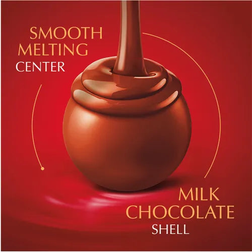 Milk Chocolate LINDOR Gift Box (12-pc, 5.1 oz)